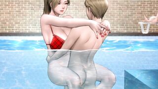 Zombie Retreat - Sex Scene only - Part 14 - Leslie by LoveSkySanX