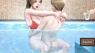 Zombie Retreat - Sex Scene only - Part 14 - Leslie by LoveSkySanX
