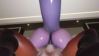 YIFFALICIOUS - SEXY DRAGON RIDES FEMBOY FOX - (3D ANIMATION FURRY YIFF)