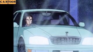 HENTAI CAR BLOWJOB Cum Swallow - Animated Girl Sucks Cock till Cum Anime Street Blowjobs POV CUMSHOT