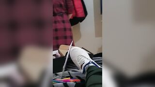 Step Mom in Leggings in Isolation go Crazy and Fuck Step Son until Cum on her Ass