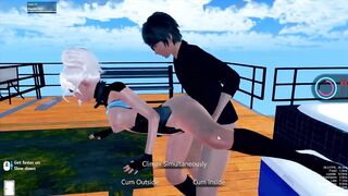 VALORANT JETT Fucked on the Roof [AI-Girl] 1