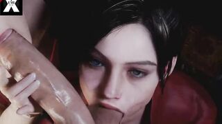 [RFF#98] RESIDENT EVIL - ADA AND CLAIRE BLOWJOB