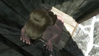 Glory Hole Blowjob in Skyrim
