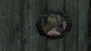 Glory Hole Blowjob in Skyrim
