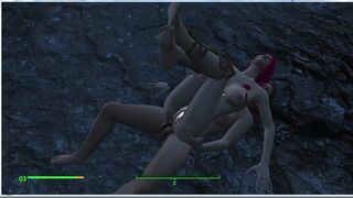 Sex Marathon! Alice is all in Sperm! | Fallout 4 Porno | Sex Game
