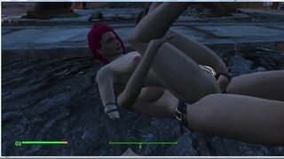 Sex Marathon! Alice is all in Sperm! | Fallout 4 Porno | Sex Game