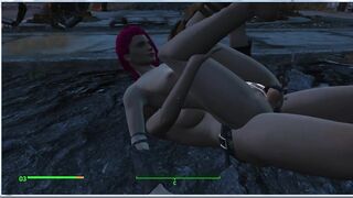 Sex Marathon! Alice is all in Sperm! | Fallout 4 Porno | Sex Game