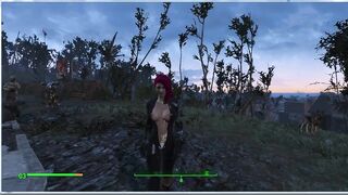 Sex Marathon! Alice is all in Sperm! | Fallout 4 Porno | Sex Game