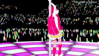 Cure Flamingo's Hot Pole Dance Climaxes with a Happy ending