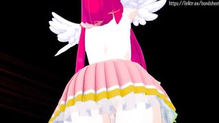 Cure Flamingo's Hot Pole Dance Climaxes with a Happy ending
