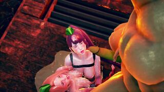 Orks Fun Room - 3d Hrntai Animation