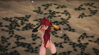 Mmd R18 Pyrrha Nikos Good Girl Swallow from Big Cock Daddy Rwby 3d Hentai Fap Challenge