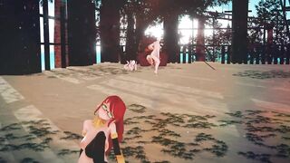 Mmd R18 Pyrrha Nikos Good Girl Swallow from Big Cock Daddy Rwby 3d Hentai Fap Challenge