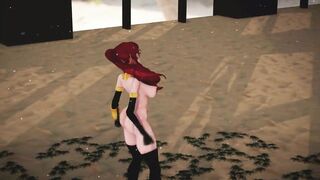 Mmd R18 Pyrrha Nikos Good Girl Swallow from Big Cock Daddy Rwby 3d Hentai Fap Challenge