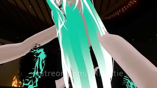Teen Takes off Covid Mask and Top to Ride You. POV Green Hair LAP DANCE RIDE PONY