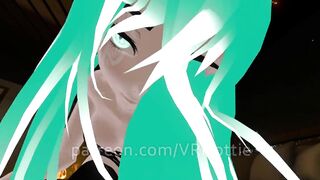 Teen Takes off Covid Mask and Top to Ride You. POV Green Hair LAP DANCE RIDE PONY