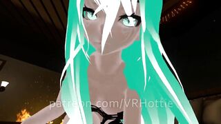 Teen Takes off Covid Mask and Top to Ride You. POV Green Hair LAP DANCE RIDE PONY
