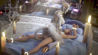 Draenei Futanari Compilation #3