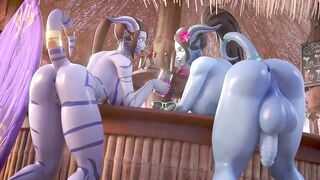 Draenei Futanari Compilation #3