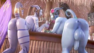 Draenei Futanari Compilation #3