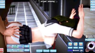 Hentai Game. Tender Virgin Schoolgirl Sex | Honey Select, Anime Sex