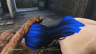 Anime Girl with Big Breasts Sucked a Zombie's Dick | PC Game, Hentai
