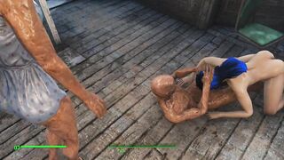 Anime Girl with Big Breasts Sucked a Zombie's Dick | PC Game, Hentai