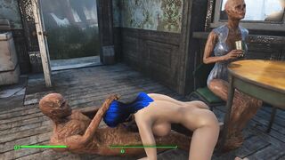 Anime Girl with Big Breasts Sucked a Zombie's Dick | PC Game, Hentai