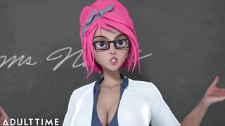 ADULT TIME Hentai Sex Professor Jerks Off And Fucks A Student To Prove A Point