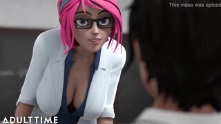 ADULT TIME Hentai Sex Professor Jerks Off And Fucks A Student To Prove A Point