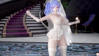 【R18-MMD】Azur Lane 碧藍航線 Saint Louis 路易九世 Wiggle Wiggle
