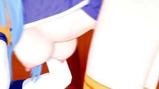 Aqua getting Doggystyle Fucked on Church