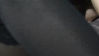 Finger in the Pussy of Black Girl. Lick and Orgasm