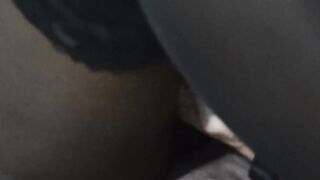 Finger in the Pussy of Black Girl. Lick and Orgasm