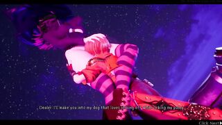 Under the Witch - Cunilingus Femdom 3D Porn Game