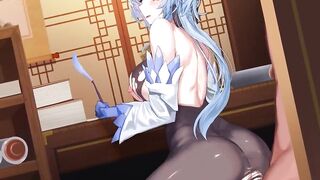 Genshin Impact Ganyu Sex Animation 原神甘雨 #2