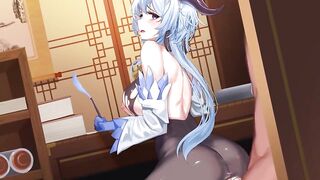 Genshin Impact Ganyu Sex Animation 原神甘雨 #2