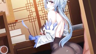 Genshin Impact Ganyu Sex Animation 原神甘雨 #2