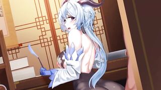 Genshin Impact Ganyu Sex Animation 原神甘雨 #2