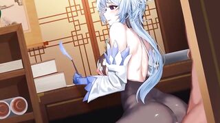 Genshin Impact Ganyu Sex Animation 原神甘雨 #2