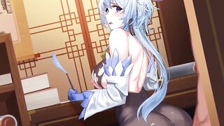 Genshin Impact Ganyu Sex Animation 原神甘雨 #2