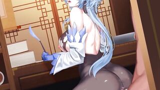 Genshin Impact Ganyu Sex Animation 原神甘雨 #2