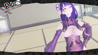 【r-18 MMD】Genshin Impact/Honkai Impact Raiden Mei/Shogun Dance