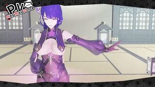【r-18 MMD】Genshin Impact/Honkai Impact Raiden Mei/Shogun Dance