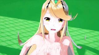 Mythra Xenoblade 2 3D HENTAI 5/5