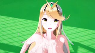Mythra Xenoblade 2 3D HENTAI 5/5