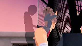 Rei Miyamoto HIGHSCHOOL OF THE DEAD 3D HENTAI 1/3