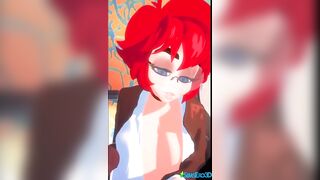 The Guy was very Lucky with a Depraved Girl (Hentai)