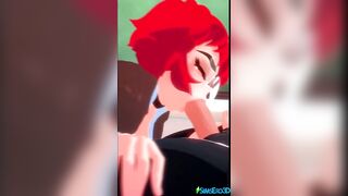 The Guy was very Lucky with a Depraved Girl (Hentai)